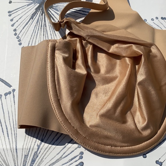 40C NWT SOMA Bra Vanishing 360 Unlined Front Clasp & Underwire TAN 🌱 - Picture 5 of 7